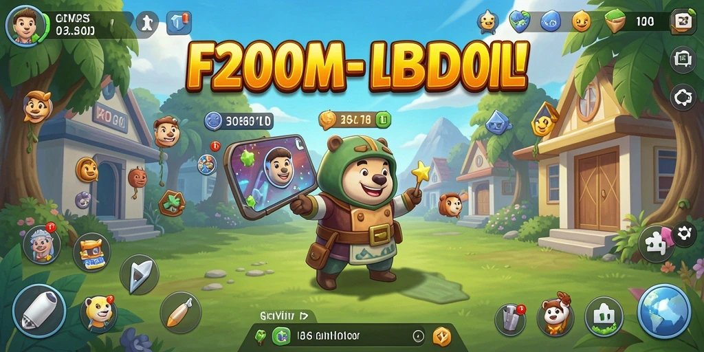 Tangkapan layar F200M menampilkan gameplay Idle yang menarik dan visual yang memukau.