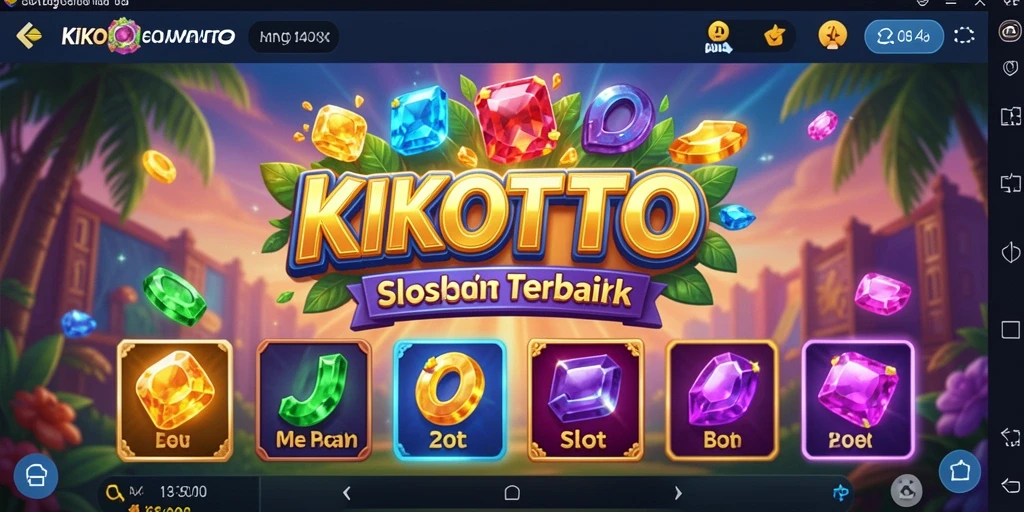 Tampilan gameplay slot KIKOTOTO yang seru dan menarik.
