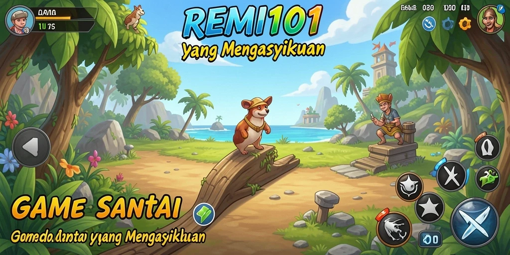 Tampilan screenshot REMI101 yang menampilkan keseruan gameplay Casual.